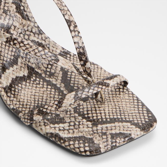 RIVA Beige Women Heels image number 4