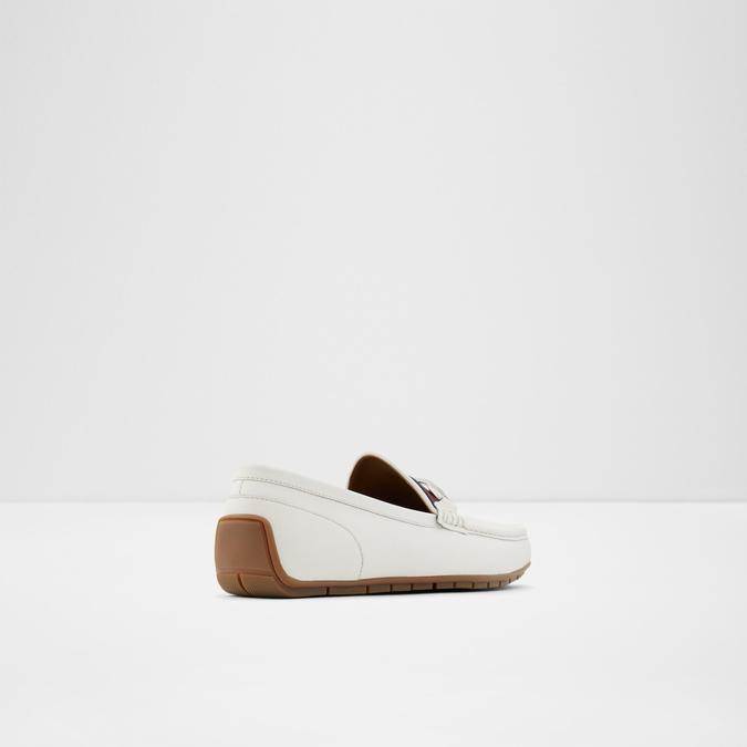 Omemee Men's White Moccasins
