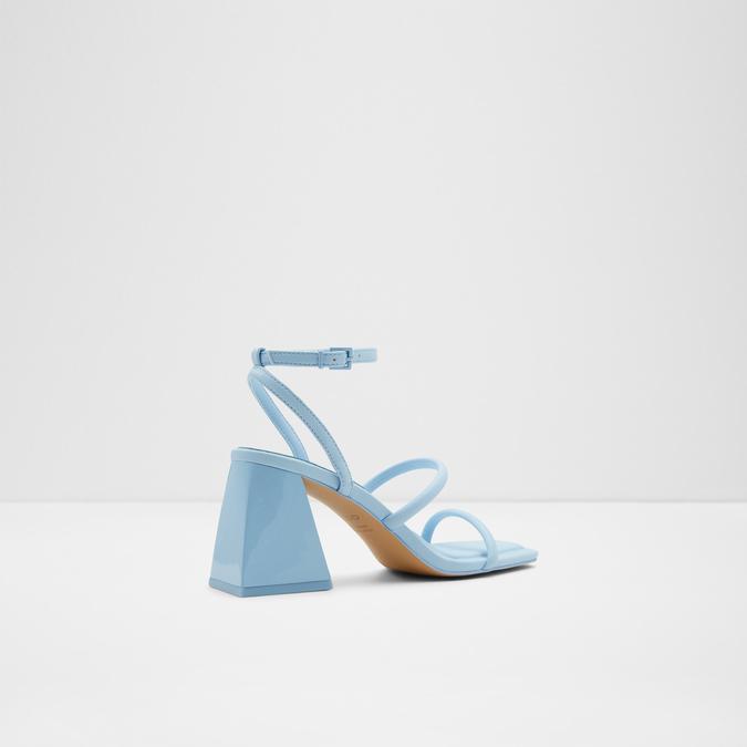 Miran Women's Blue Block Heel Sandals image number 1