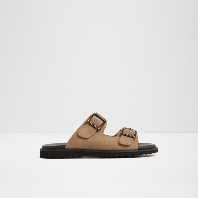 Kyroa-In Men's Brown Double Band Sandals