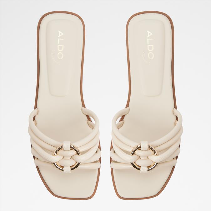 EBANDERIELA White Women Flats image number 5