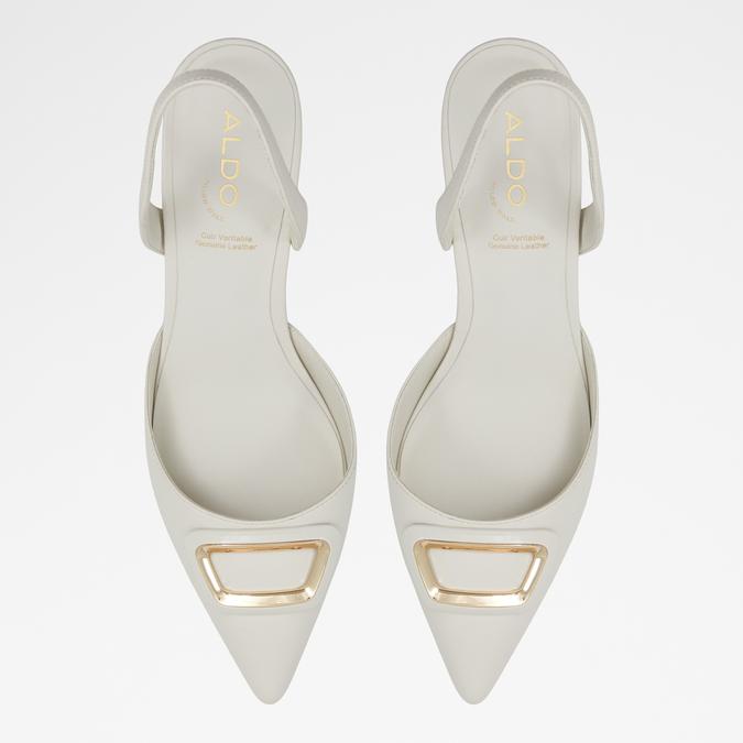 Giocante Women's White Pumps image number 1