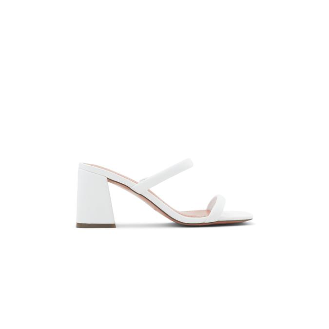 Kaiaa Women's White Heeled Sandals