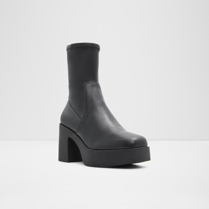 Upstep Women's Black Ankle Boots image number 4