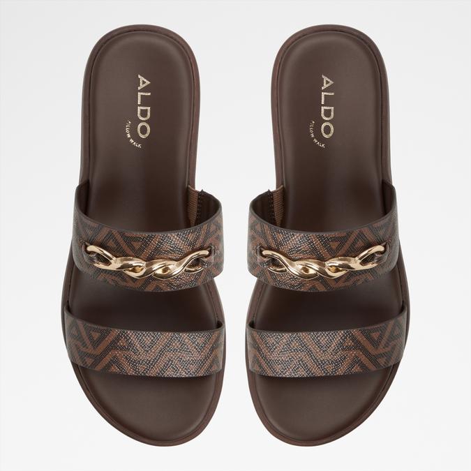 HALAMAEVER Brown Women Sandals image number 5