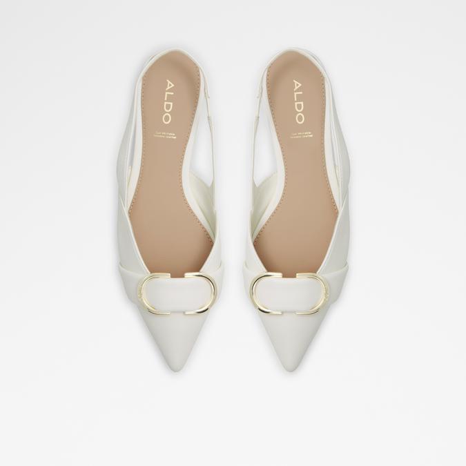 Tozi Women's White Ballerina image number 1