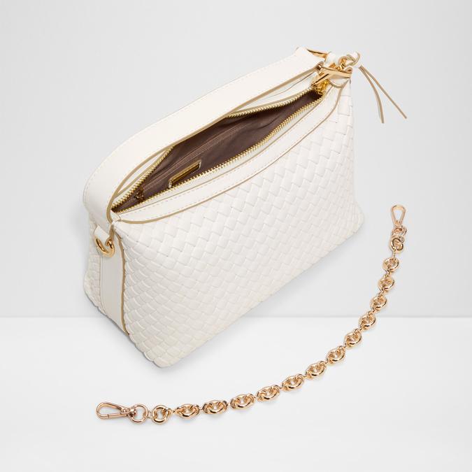 Paxtoni Women's White Shoulder Bag image number 3