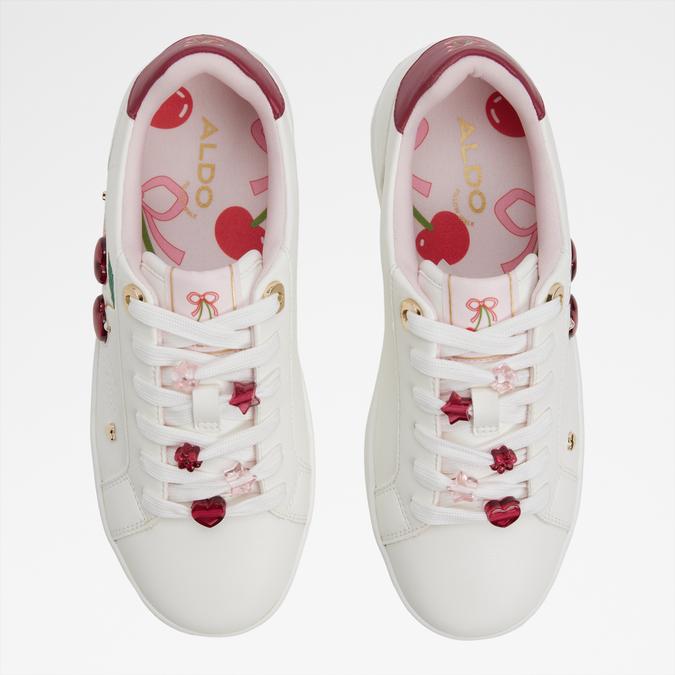 Cherrylovea-In Women's White Athletics image number 2