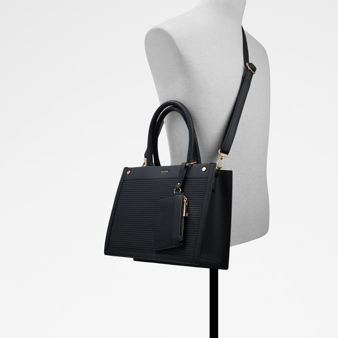 Daspiass Women's Black Satchel image number 3