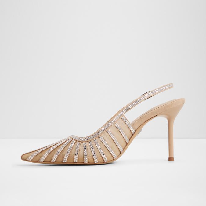 Eluse-In Women's Beige Pumps image number 3