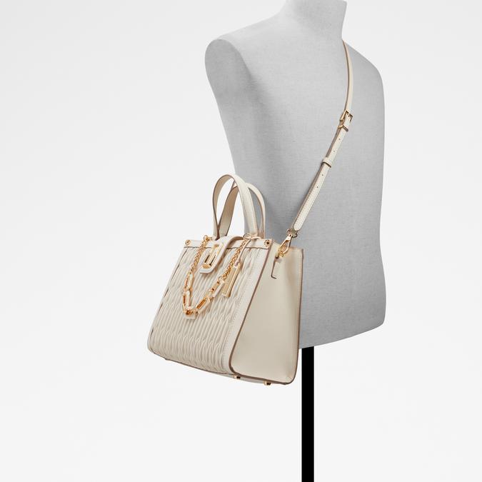 Serein Women's White Satchel image number 3