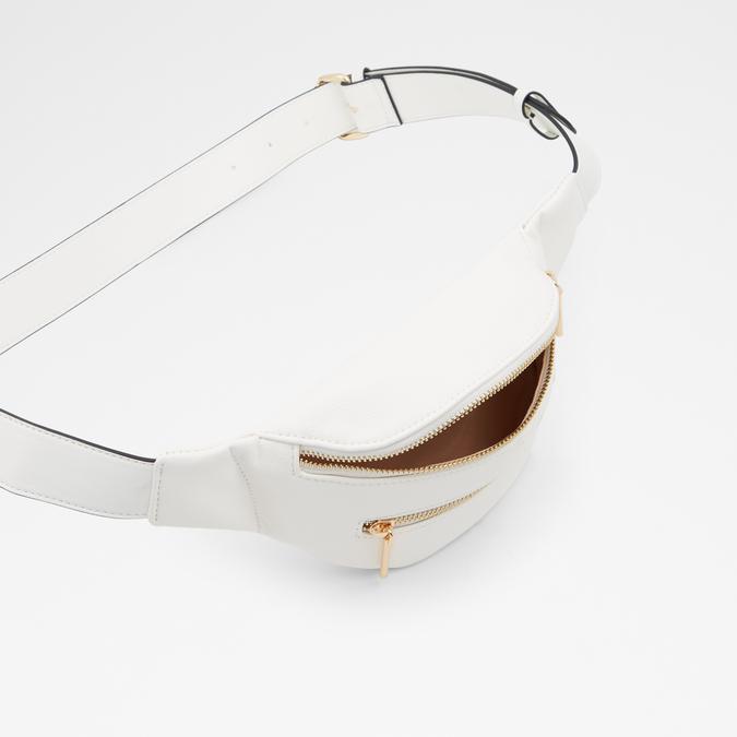 Moniqua Women's White Belt Bag image number 2