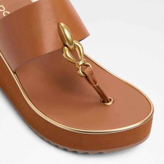 PENELOPY Brown Women Sandals image number 4