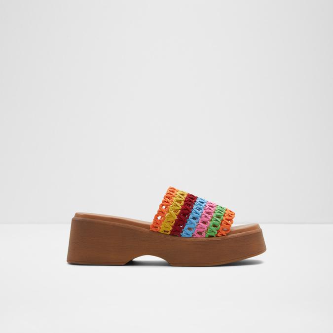 Yassu Women's Bright Multi Wedges