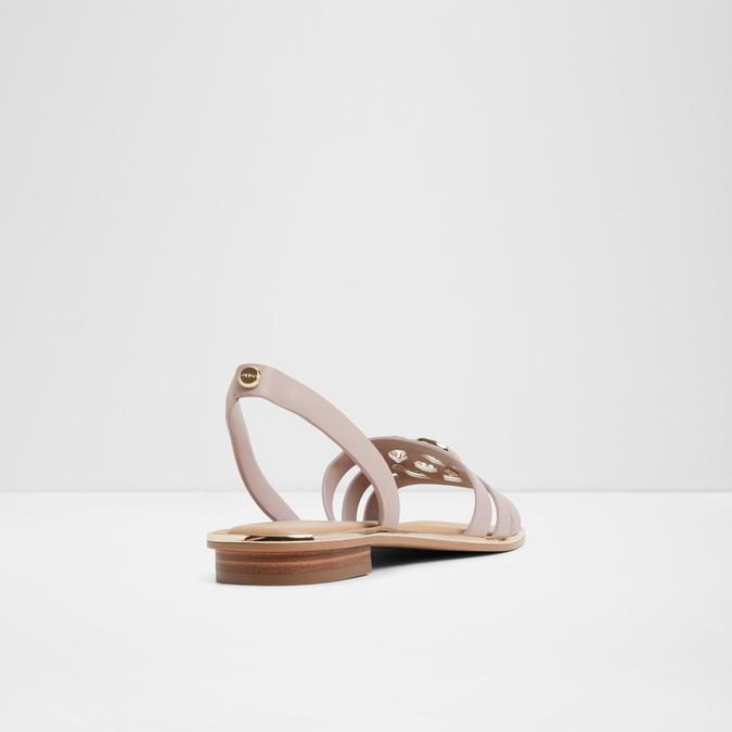 Francos-In Women's Pink Flat Sandals image number 2