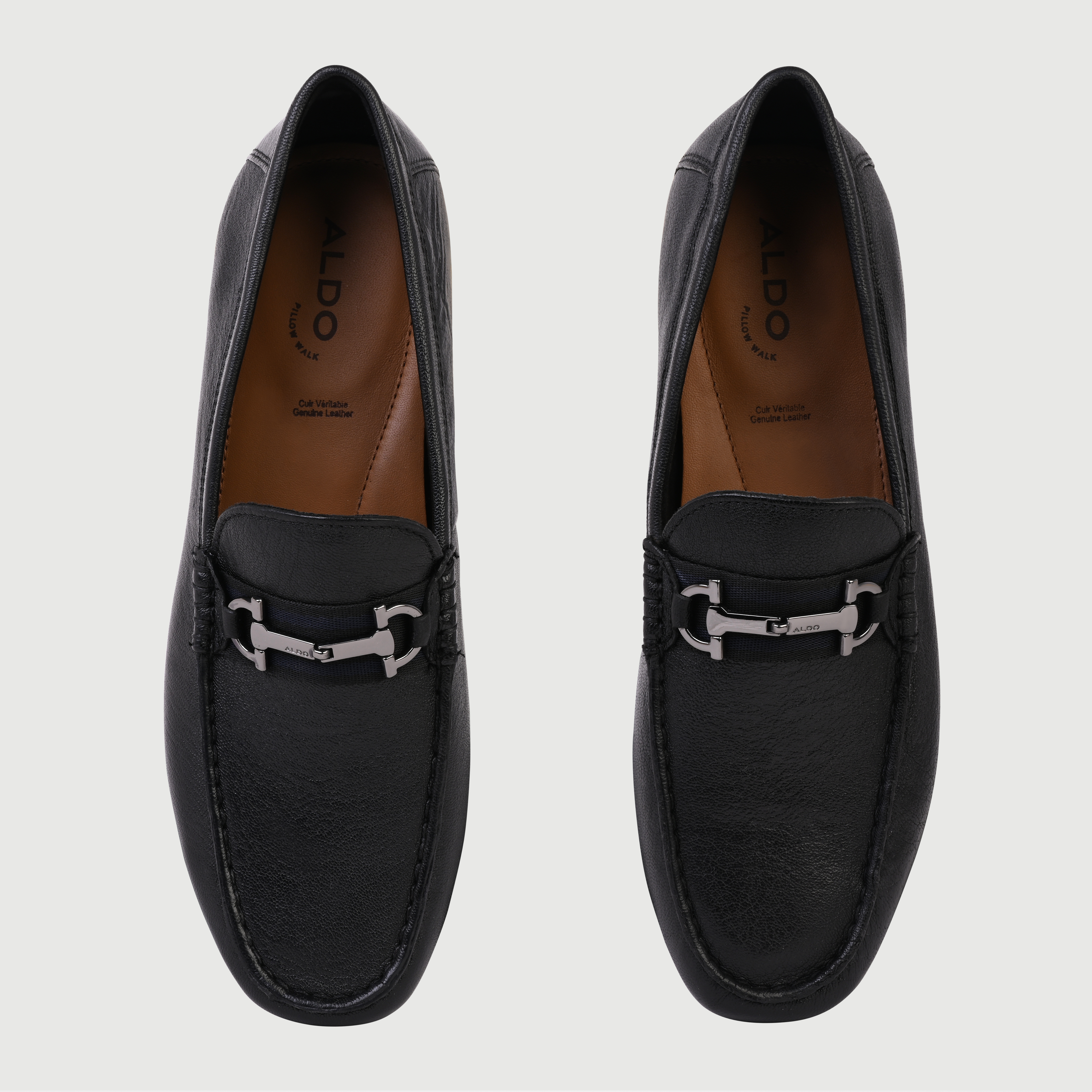 Fangioa-In Men's Black Moccasins