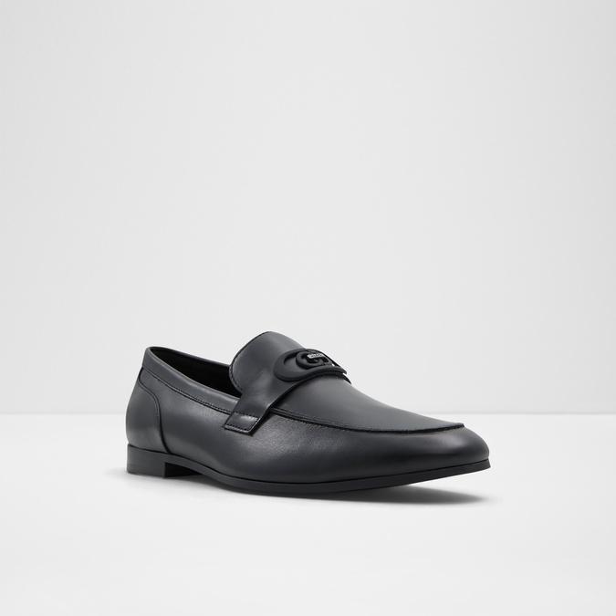 Amadeus Men's Black Loafers image number 4