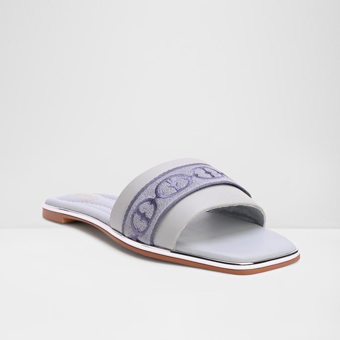 Tendre-In Women's Blue Flat Sandals image number 4