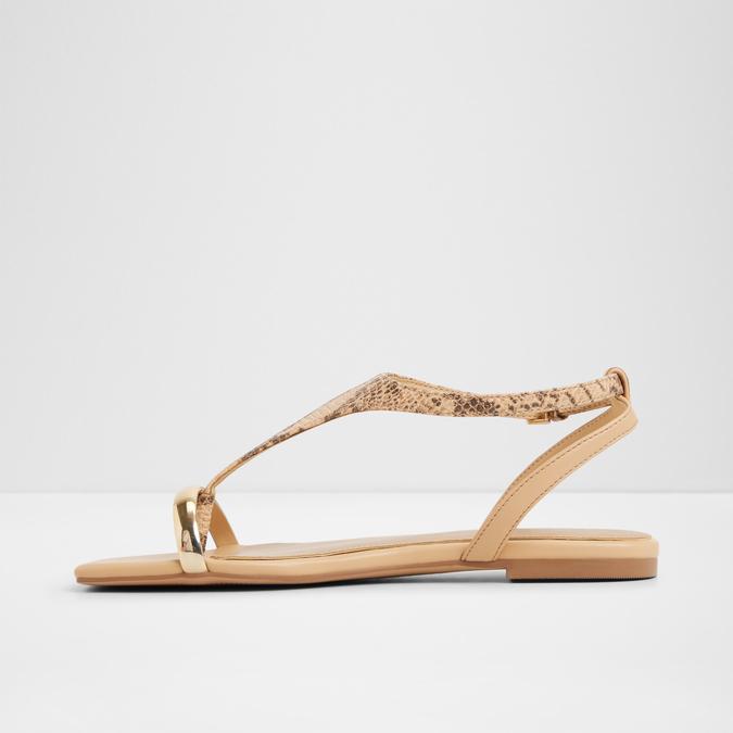 Catlyn-In Women's Brown Flat Sandals image number 3
