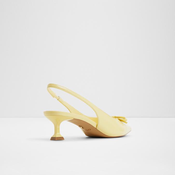 Luxuriant-In Women's Yellow Pumps image number 4