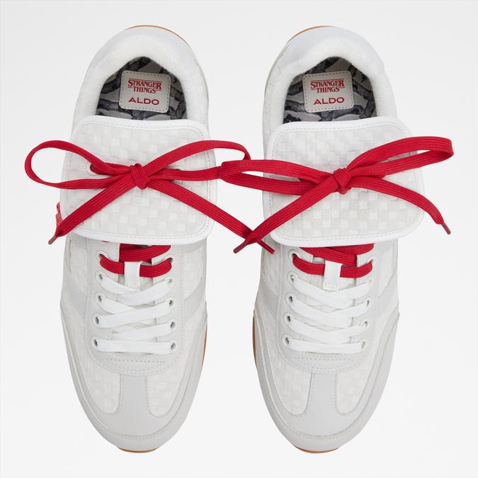 Thevoid-In Men's Beige Low Top Sneakers