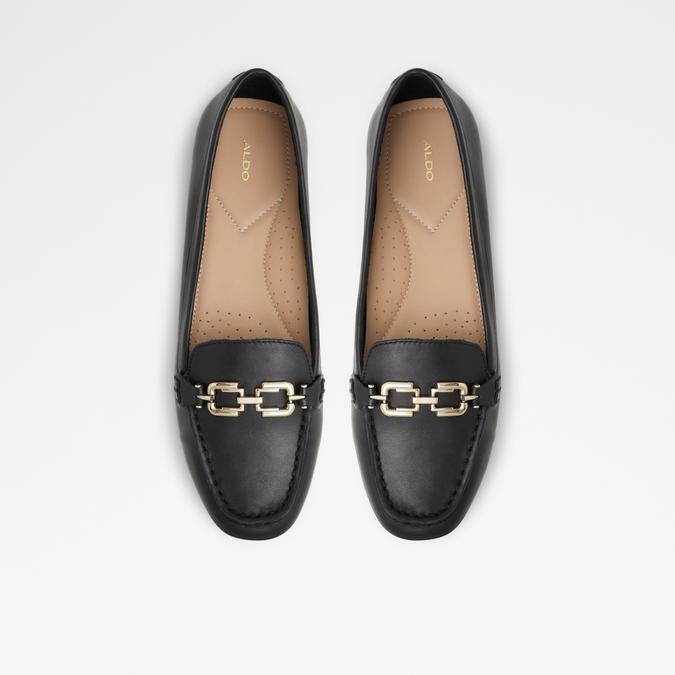 Ularejan Women's Black Loafers