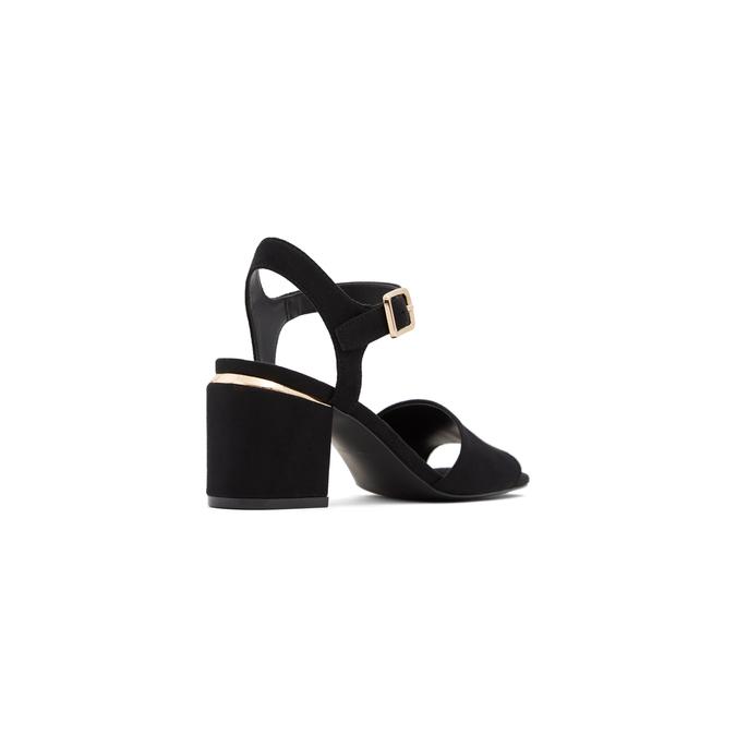 Isse Women's Black Heeled Sandals image number 1