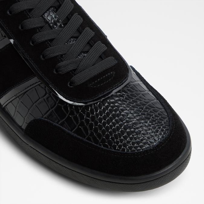 Uptown-In Men's Black Low Top Sneakers image number 5