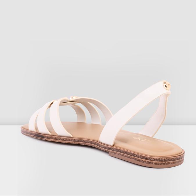 NYDIRARINA-IN White Women Flat Sandals
