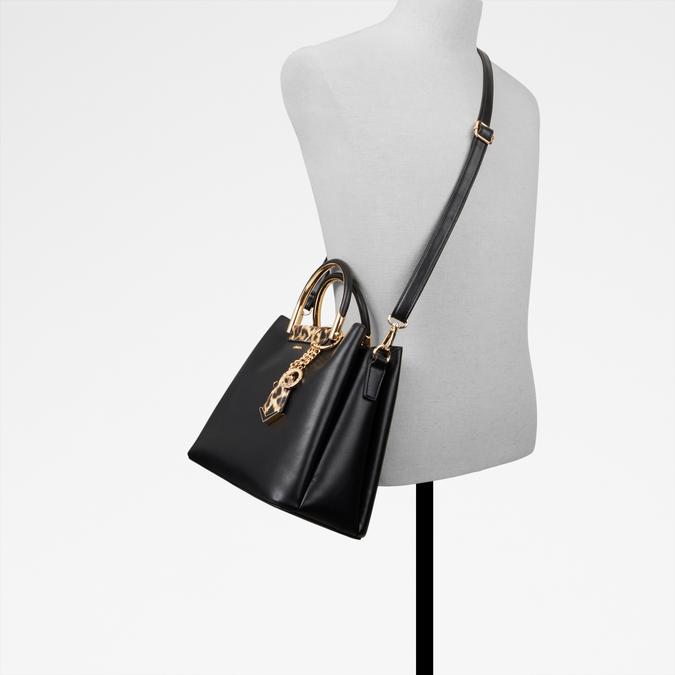  CLOENA BLACK Women Satchel image number 4