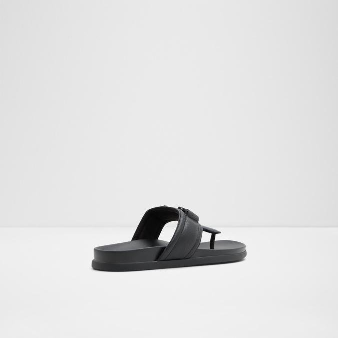 Deckslide Men's Black Sandals image number 1