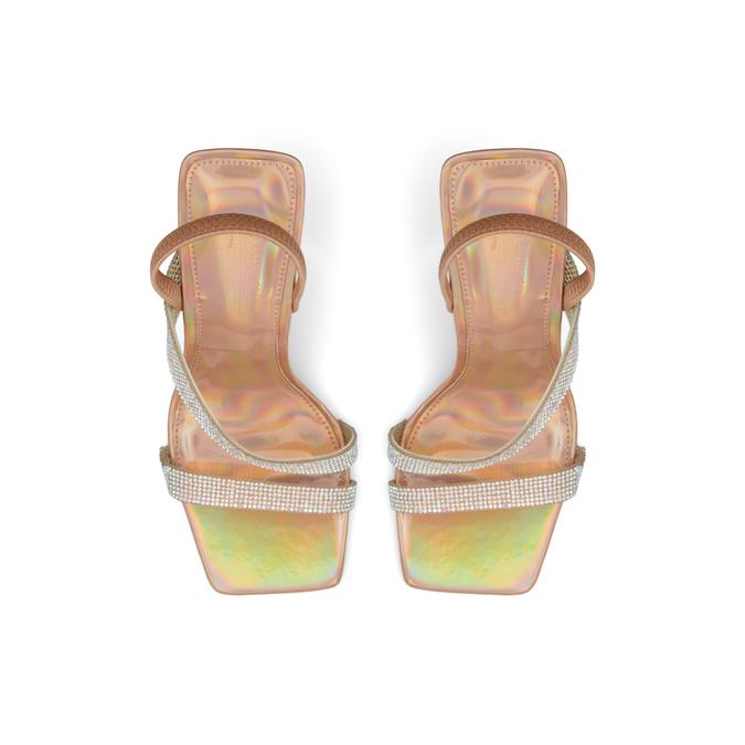 Nightout Women's Rose Gold Dress Sandals image number 1