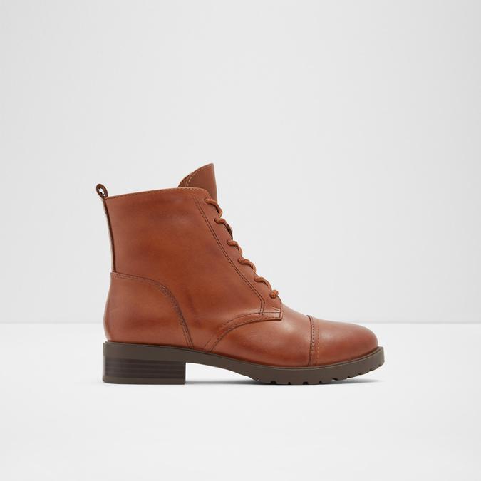 Cognac combat boots outlet