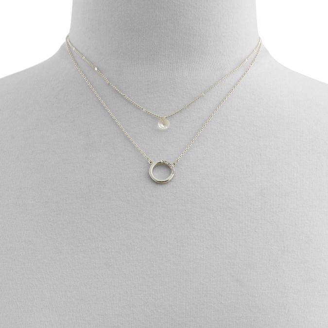 Crerawia Women's Silver/Clear/Multi Necklace image number 1