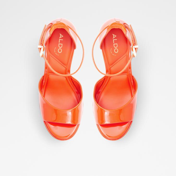 Bright hotsell orange sandals