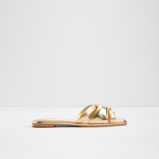 YESENIA-IN GOLD Women Flat Sandals