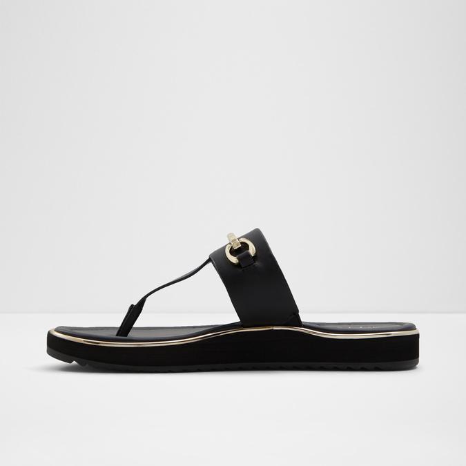 DEVERENA Black Women Sandals image number 2