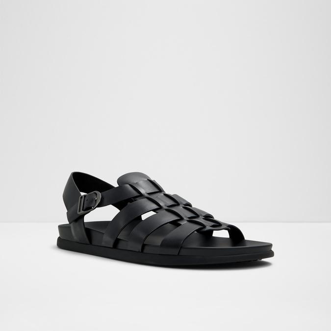 Canal Men's Black Back Strap Sandals image number 4