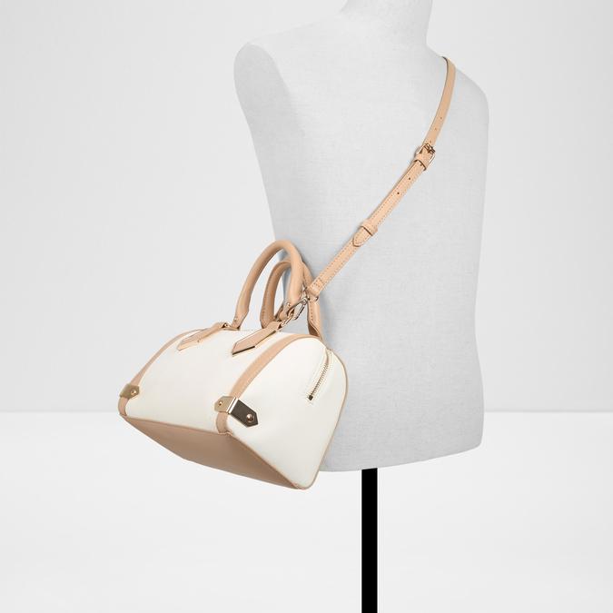 Maybry Women's White Barrel Bag image number 3