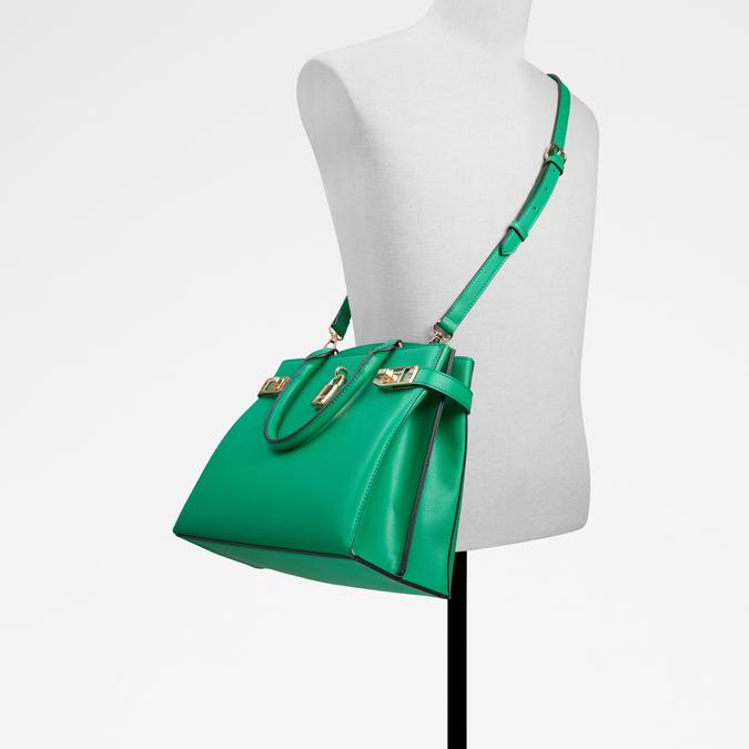 Calariaa Women's Green Satchel image number 3