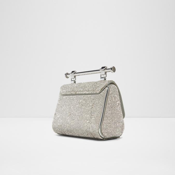 Blingchic Women's Silver Top Handle image number 2