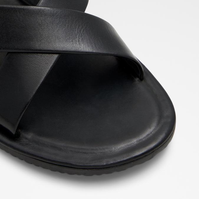 Zahir Men's Black Sandals image number 5