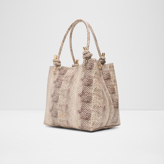 EVIELILY Grey Print Women Satchel
