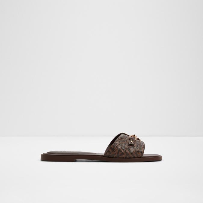 ALAMASSIA Brown Women Flats