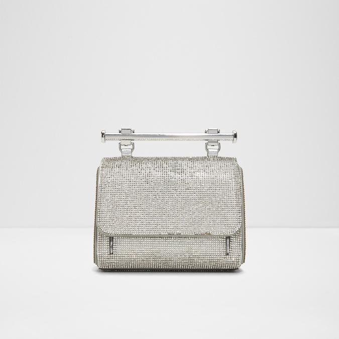 Blingchic Women's Silver Top Handle image number 1
