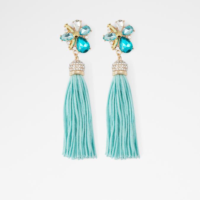 Royaljewel Women's Turquoise Pierced Earring image number 0