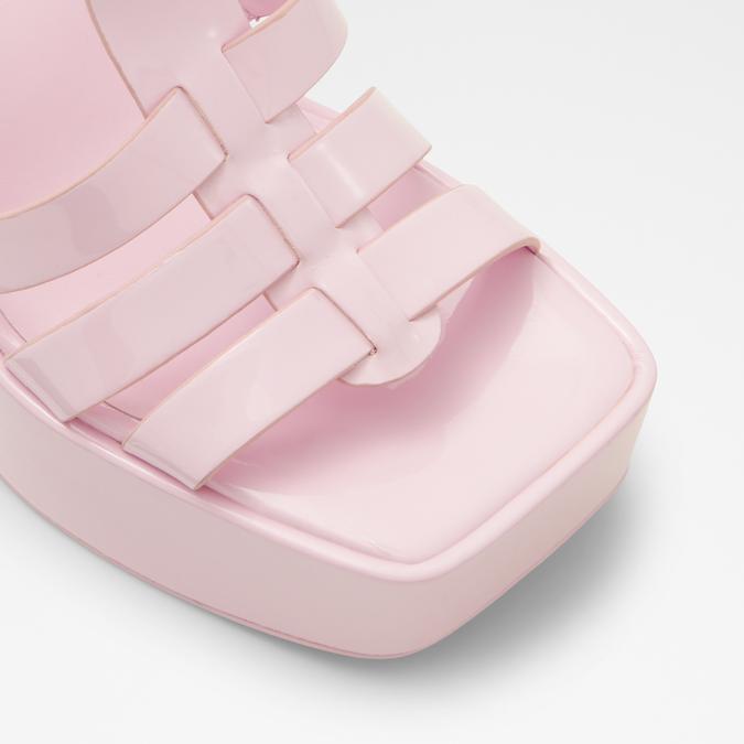 Jeni Women's Pink Block Heel Sandals image number 5