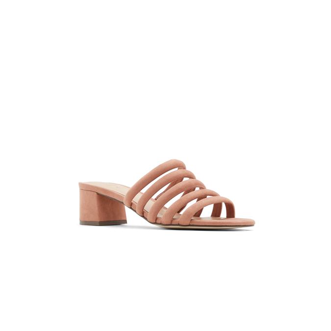 Varya Women's Dark Beige Heeled Sandals image number 3
