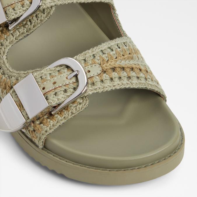 Bohodreama-In Women's Khaki Footbed image number 6