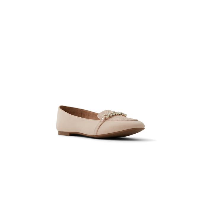 Bodia Women's Light Pink Loafers image number 3